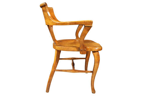 Victorian Oak Desk Chair – Circa 1890