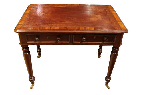 Mid-19th Century Mahogany Writing Table, c.1850