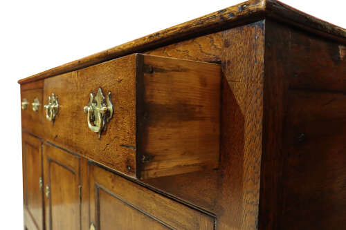 Fine 18th Century Oak Dresser Base