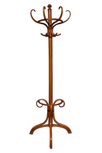 Bentwood Hall Stand, Thonet Style, Circa 1920