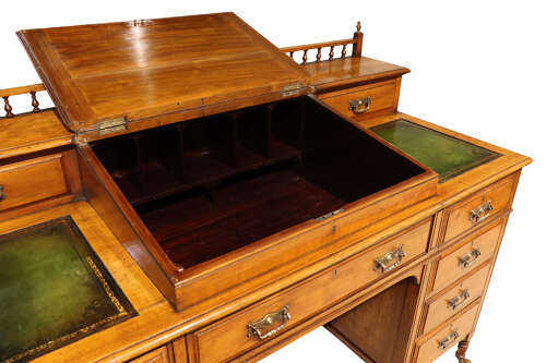 A Good Late Victorian “Dickens” Desk