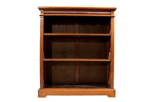 Edwardian Walnut Bookcase, circa 1900