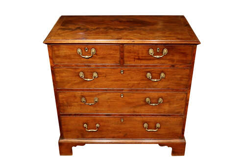 George III mahogany chest of drawers
