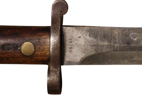 Lee–Metford pattern bayonet, dated 1899
