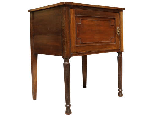 A Pair of Mahogany Bedside Cupboards circa 1930