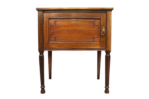 A Pair of Mahogany Bedside Cupboards circa 1930