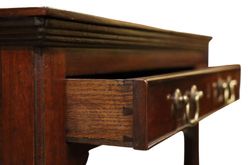 Mid 18th Century Mahogany Centre Writing Table with Pull-Out Slides, Circa 1750