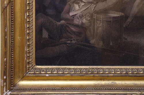 Fine Engraving after Copley – The Death of Major Pierson, Jersey 1781
