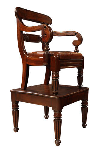William IV Mahogany Metamorphic Child’s High Chair