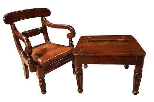 William IV Mahogany Metamorphic Child’s High Chair