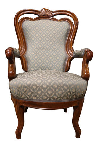 Fine Continental Walnut Three-Piece Salon Suite circa 1890