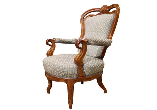 Fine Continental Walnut Three-Piece Salon Suite circa 1890