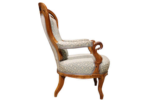 Fine Continental Walnut Three-Piece Salon Suite circa 1890