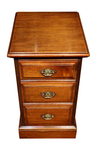 Pair of Victorian Mahogany Bedside Chests