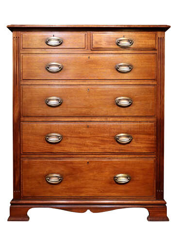 A Quality Edwardian Mahogany Chest of Drawers