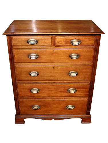 A Quality Edwardian Mahogany Chest of Drawers
