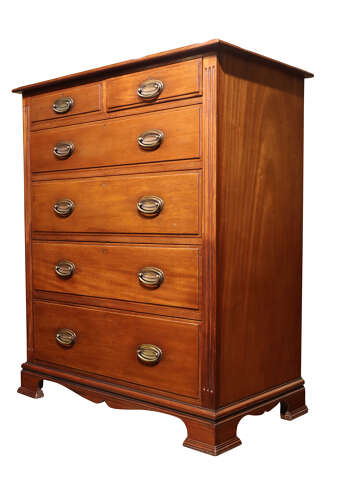A Quality Edwardian Mahogany Chest of Drawers