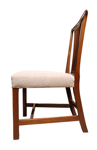 Set of Six Georgian Mahogany Dining Chairs
