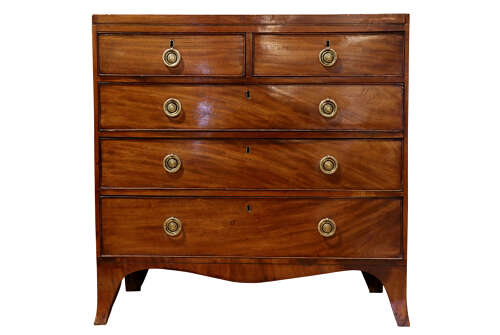 Fine Regency Mahogany Chest of Drawers, c.1820