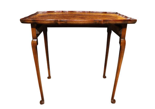 1920s Burr Walnut Nest of Three Tables c.1925