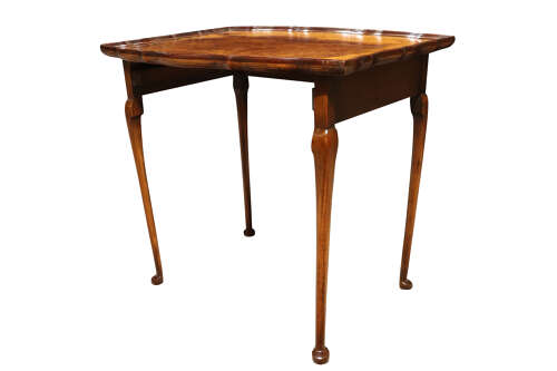 1920s Burr Walnut Nest of Three Tables c.1925