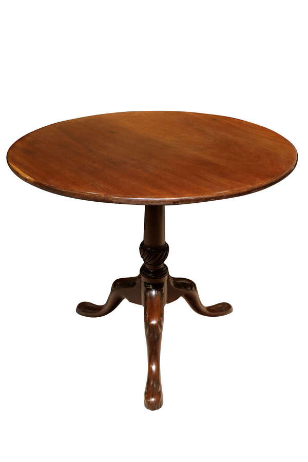 George IV Mahogany Tilt-Top Occasional Table, circa 1825