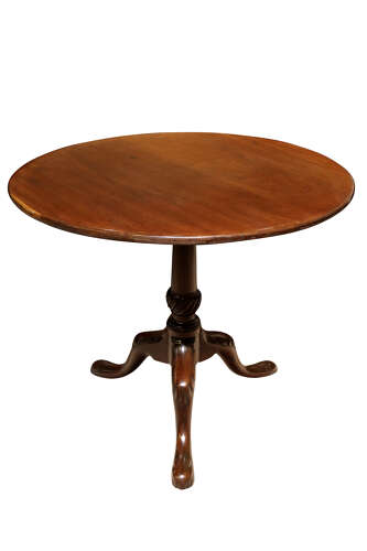 George IV Mahogany Tilt-Top Occasional Table, circa 1825