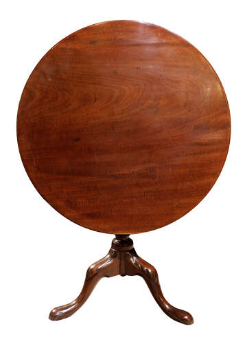 George IV Mahogany Tilt-Top Occasional Table, circa 1825