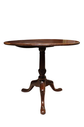 George IV Mahogany Tilt-Top Occasional Table, circa 1825