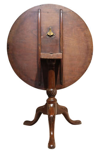 George IV Mahogany Tilt-Top Occasional Table, circa 1825